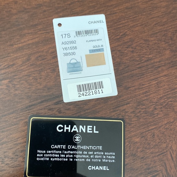 Chanel Medium Coco Quilted Caviar Leather Top Handle Shoulder Bag - Picture 9 of 13